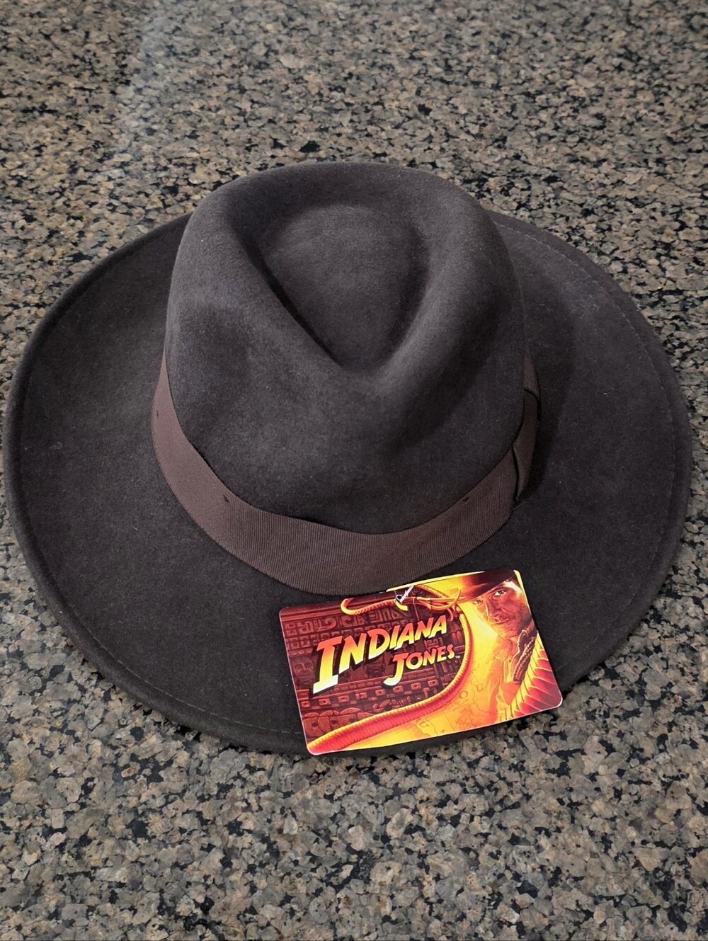 Indiana Jones 2008 Lucasfilm Headwear Collection Fedora Hat Mens Small- New Tags